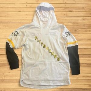 Pittsburgh Penguins Pierre-Olivier Joseph White Hockey Hoodie Large (fits big)